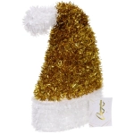 Украшение фольгированное «Зимняя шапочка» 22*15*7 см, золото