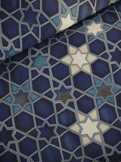 Пододеяльник перкаль Сказка "Мозаика" 2-спальный на молнии 175x215 см