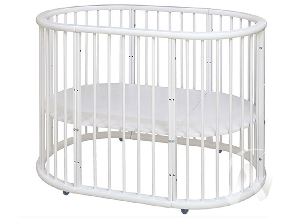 Кровать детская трансформер МДФ с матрасом