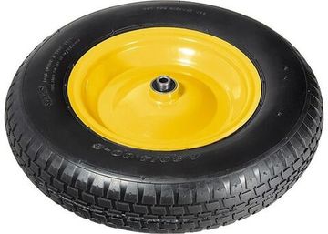 Колесо пневматическое 4.80/4.00-8 D380мм, подш. внут. диам. 20мм, длина оси 90мм Palisad 68948
