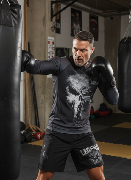 Рашгард мужской LEGENDA Каратель