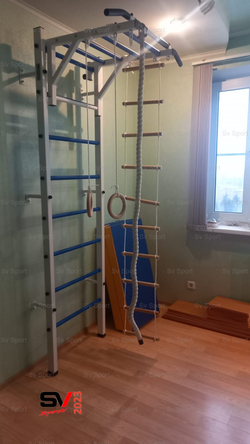 Монтаж шведской стенки Sv Sport в бетонные, кирпичные стены