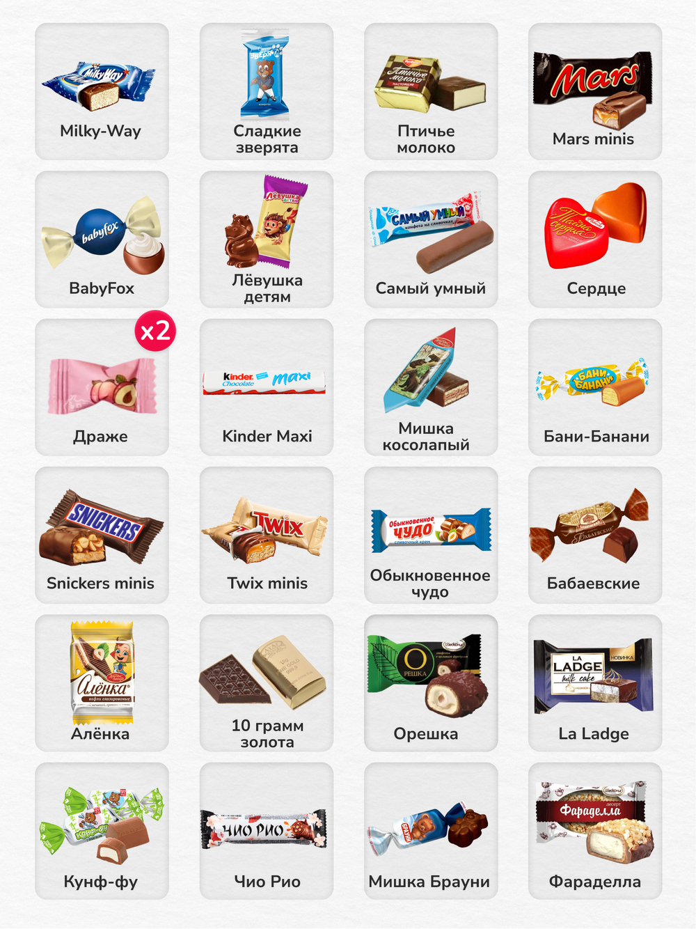 Сладкий новогодний подарок "Зимний вечер" 1200гр