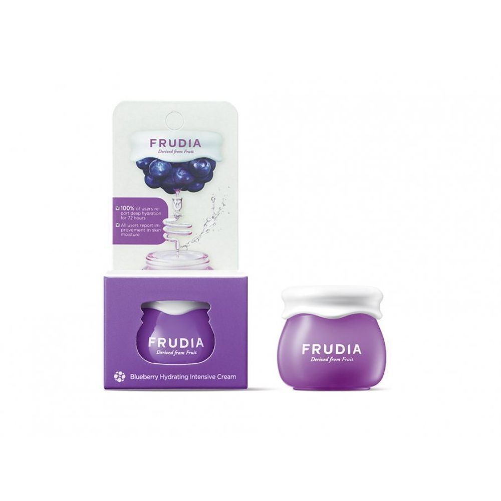 Интенсивно увлажняющий крем с черникой Frudia Blueberry Hydrating Intensive Cream Jar 10 мл.