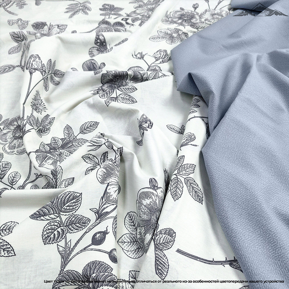 Твил-сатин рис. №10 | ш.235 см | 120 г/м² | хлопок-100%