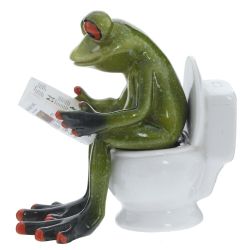 GAEM Фигурка декоративная "Лягушка", L10 W6 H10 см