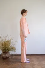 Куртка Soeurs с тремя карманами розовая