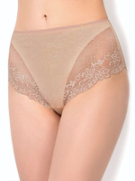 Высокие трусики-слипы Charm (Размер: XL) (Цвет: телесный)