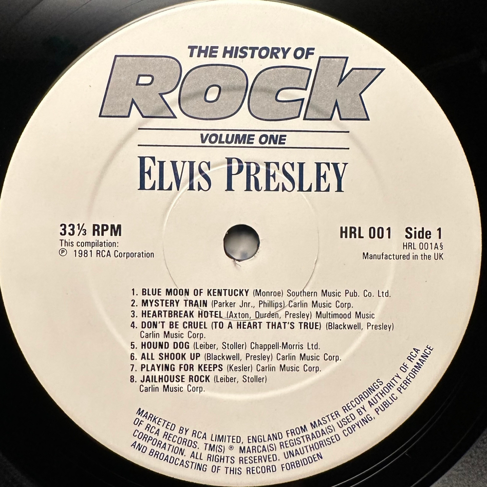 The History Of Rock 1 (Англия 1981г.) 2LP