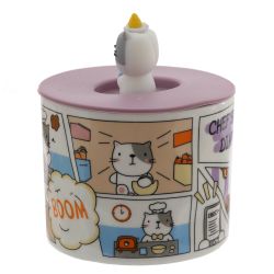 GAEM Кружка с крышкой, 400 мл, L14 W10 H12 см, 4в.