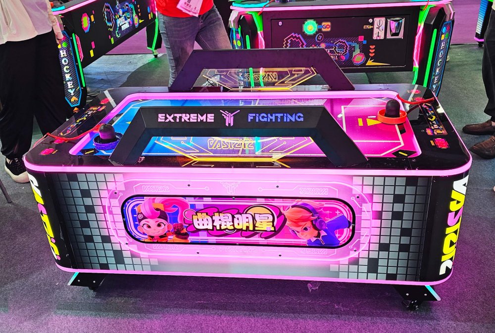 Аэрохоккей мини "Neon Blaster Kids"