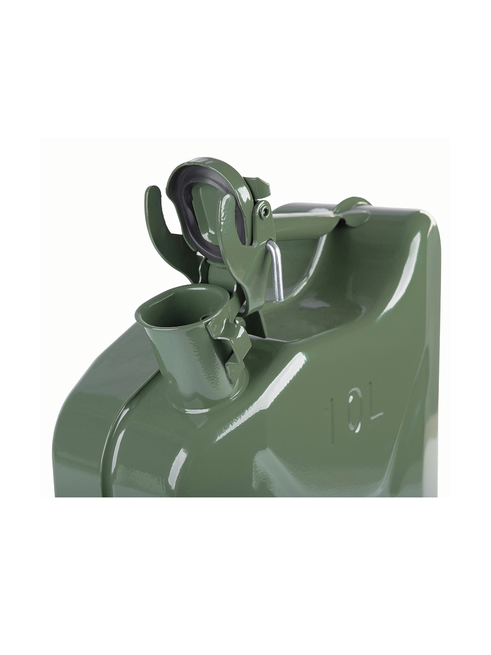 Канистра 10л для топлива металлическая, крышка с фиксатором ARNEZI A1006332