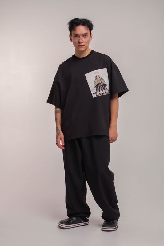 ФУТБОЛКА NUMERO 1 MEN с карманом print Cat