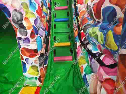 Коммерческий надувной батут Средневековое приключение 2