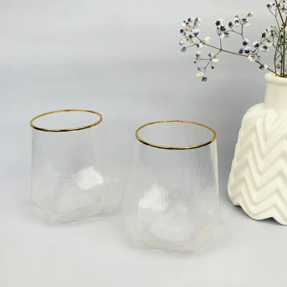 Стакан 450мл «ICE CRYSTAL» в наборе 4шт, прозрачный