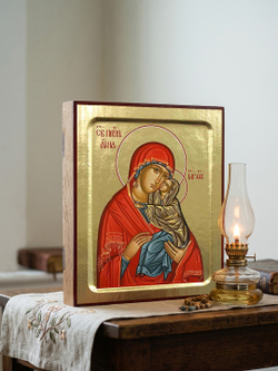 Икона Анны, святой праведной на дереве: 125 х 160 (Синопсисъ)