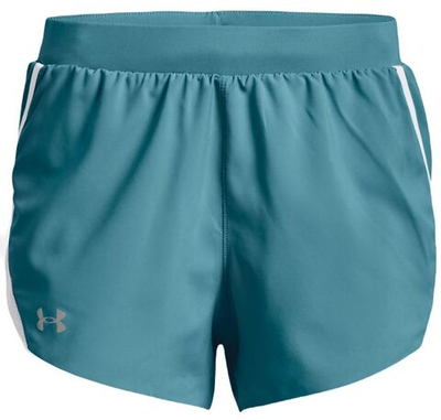 Женские теннисные шорты Under Armour Fly-By 2.0 Shorts - Turquoise