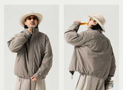 Куртка TDM Men's Far-Infrared Heated PrimaLoft Gold P-Cotton Water-Resistant Work Jacket.