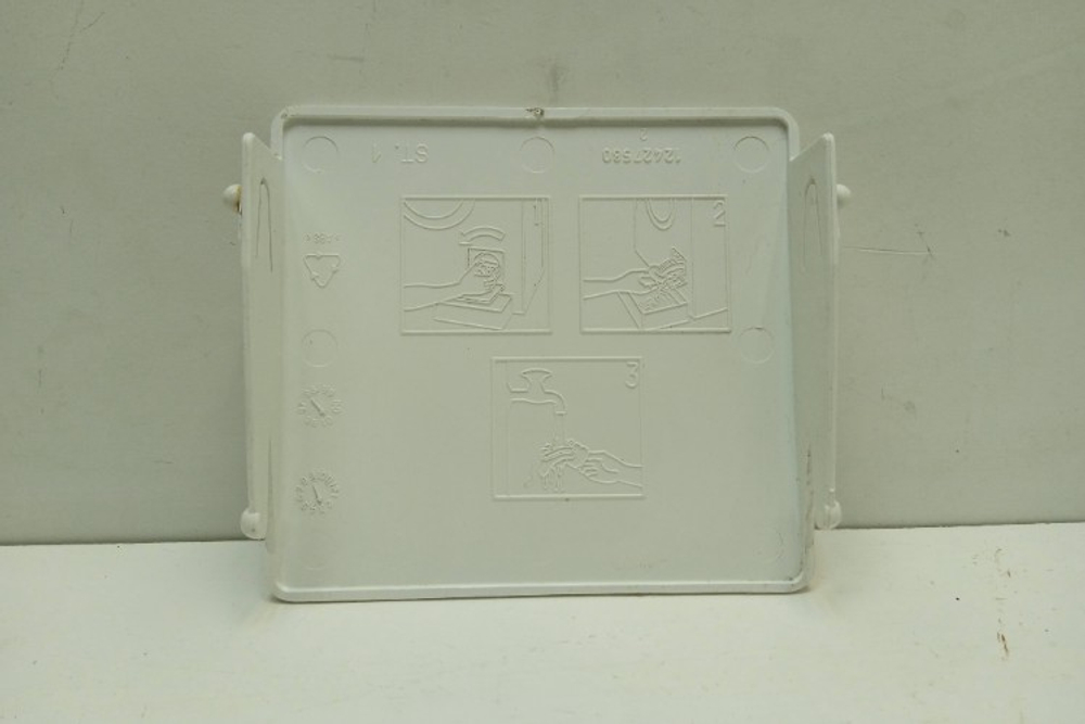FE1014N кт140 Крышка сливного фильтра для стиральной машины Zanussi 12427580 б/у