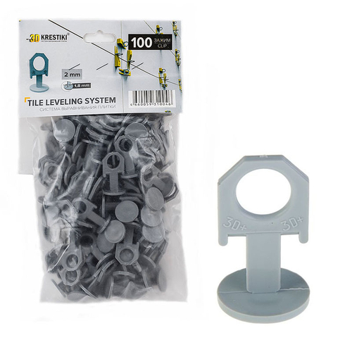 Зажим СИЗ-1 Д 2,7 мм ( 1,0*2,75 мм ) серый 07-5216