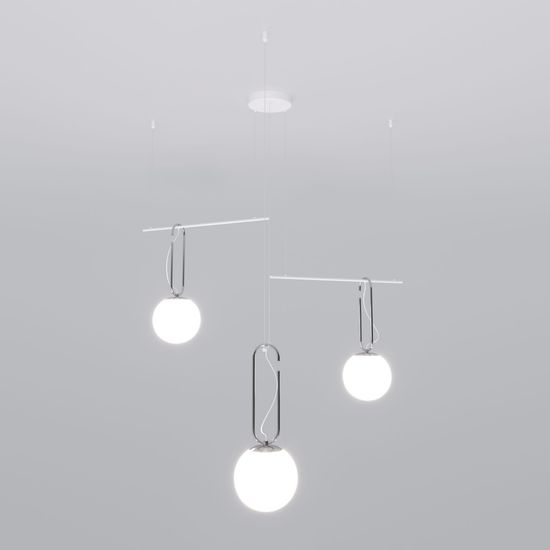 70143/3 / подвесной светильник / белый