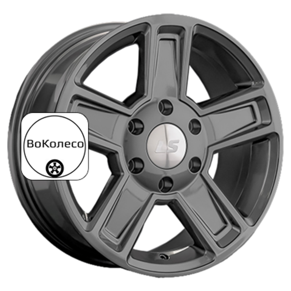 8x17/6x139,7 ET38 D100,1 1296 GM (конус, Колпак+лого) LS