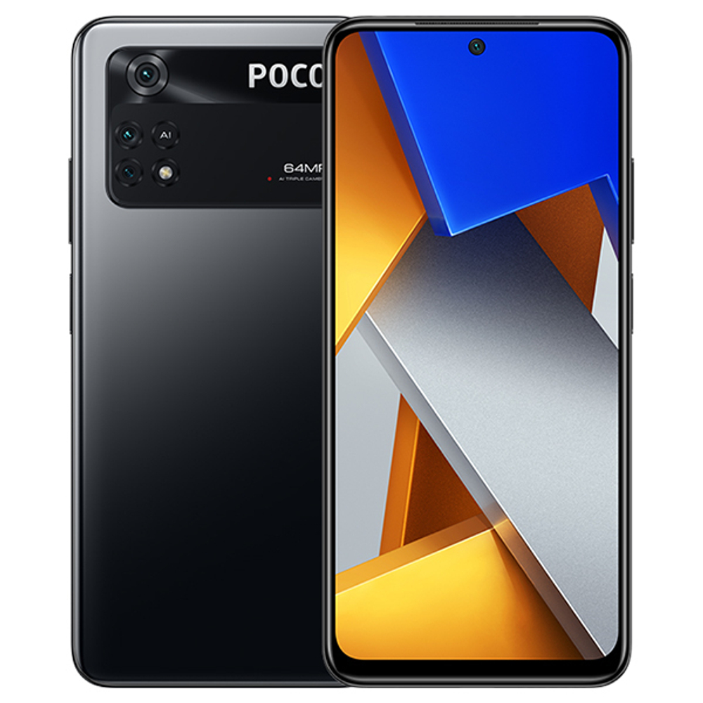 Смартфон Xiaomi Poco M4 Pro 4G 6/128 ГБ Global, заряженный черный - цена 14  890 руб | Купить в Симферополе и Крыму Gadjet Crimea