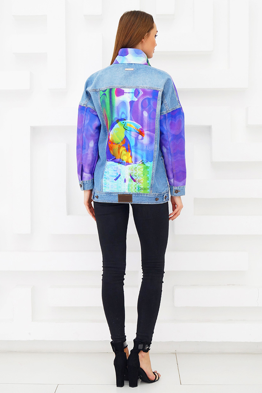 LIGVIANNI Джинсовая куртка Denim Jacket Toucan