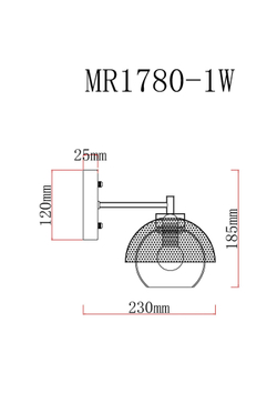 Бра MyFar Hloya MR1780-1W