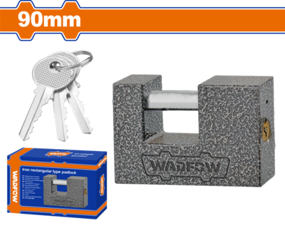Замок навесной 90 мм (6/24) WADFOW WPD7590