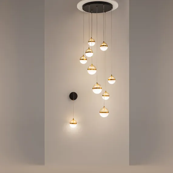 Настенный светильник (бра) Пространство / Area 3000К 12Вт Maytoni mod295wl-l12bbs3k