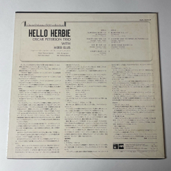Винтажная виниловая пластинка LP The Oscar Peterson Trio With Herb Ellis Hello Herbie (Japan 1974) (No Obi)