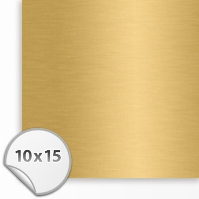 100х150 Металл сублим. Z1 pearlized gold (SS104 steel)