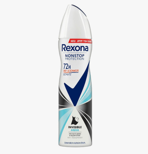 ДЕЗОДОРАНТ ЖЕНСКИЙ REXONA НЕВИДИМАЯ АКВА АЭРОЗОЛЬ 150МЛ