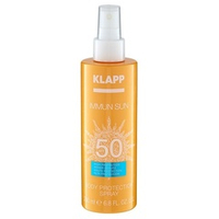 Солнцезащитный спрей для тела SPF50 Klapp Immun Sun Body Protection Spray 200мл