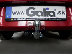 Фаркоп оцинкованный Galia D043A для Renault Logan II седан 2014-(паспорт и сертификат в комплекте)(без электрики)