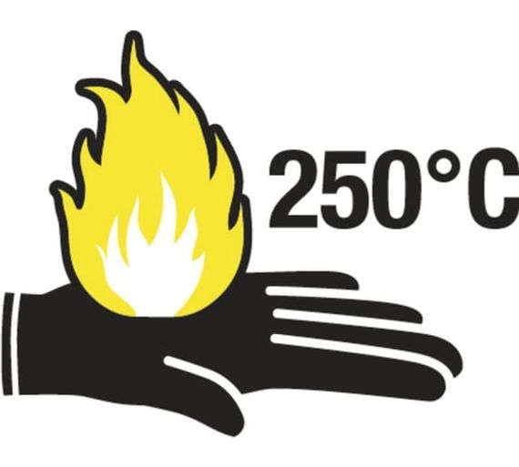 Перчатки трикотажные антипорезные с воловьей кожей VENICUT50 Delta Plus VECUTDX0GJ09