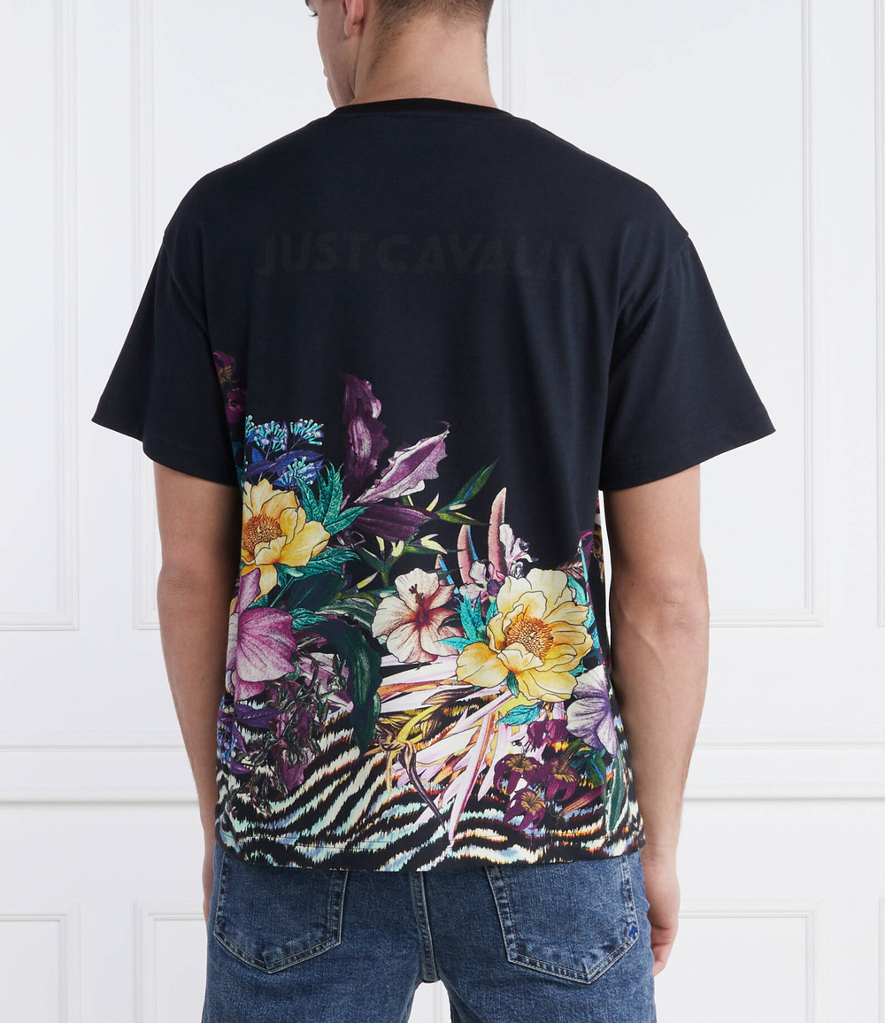 Футболка Just Cavalli - темно-синий(76OAH6OFJS320)