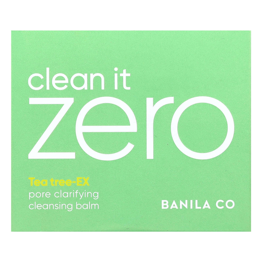 Banila Co, Clean It Zero, очищающий бальзам для пор, чайное дерево-EX, 100 мл (3,38 жидк. унции)