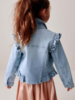 Куртка джинсовая для девочки Next C22-193, Синий