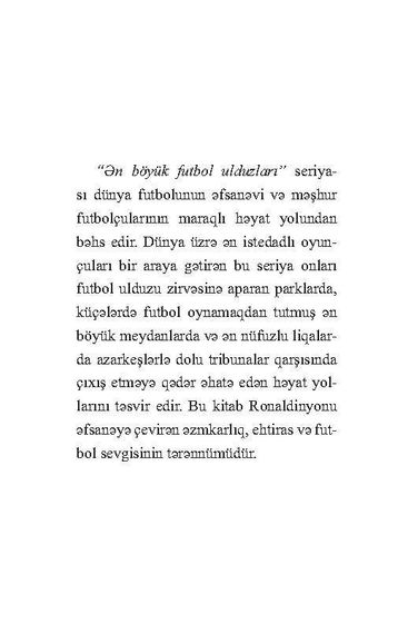 Ronaldinyo Qauşonun hekayəsi