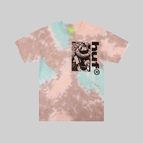 Футболка мужская HUF The Plug артикул:TS01645-LTGRA - купить в магазине Дайс