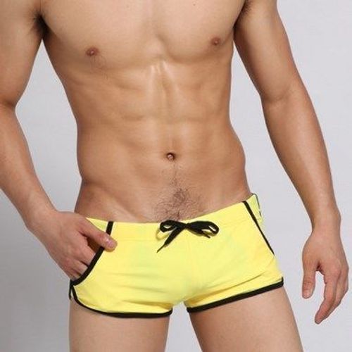 Мужские плавки SEOBEAN Swimsuit Trunk Yellow