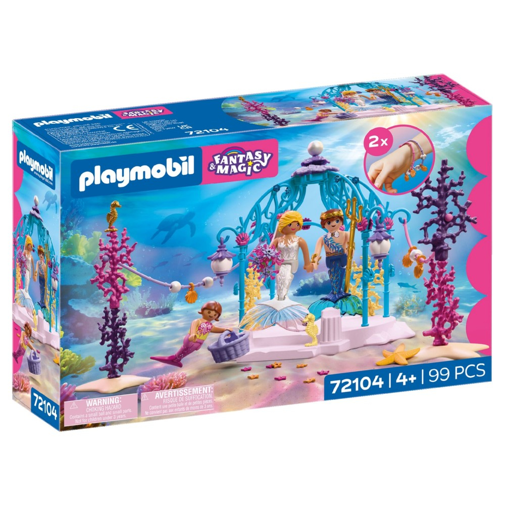 Playmobil Fantasy 72104 & Magic Подводная свадьба 99 деталей — фото 2