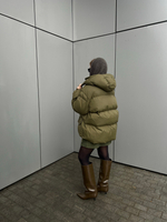 Пуховик Энни хаки