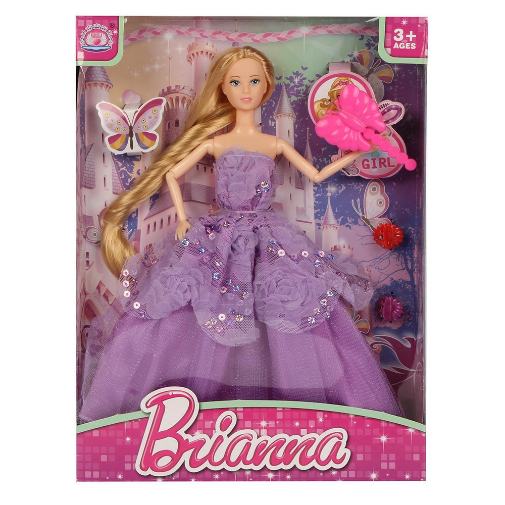 Кукла тип Модель на шарнирах с аксесс., коробка B10-2