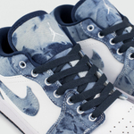 кроссовки Air Jordan 1 Low Washed Denim