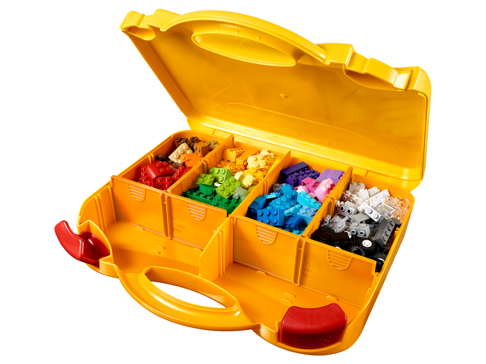 Конструктор Лего Классик Чемоданчик для творчества 10713 | LEGO Classic Creative Suitcase набор 213 деталей 4+