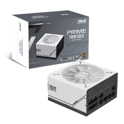 Блок питания ASUS  750W, Prime 750W Gold, Full Modular, ATX, 80+ GOLD, КПД 92%, Fan 135mm, AP-750G