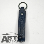 Брелок для ключей Кожа  МИТСУБИСИ Mitsubishi  (Хлястик)
